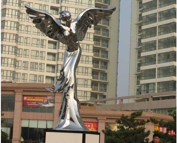 不銹鋼人物雕塑，不銹鋼雕塑工廠